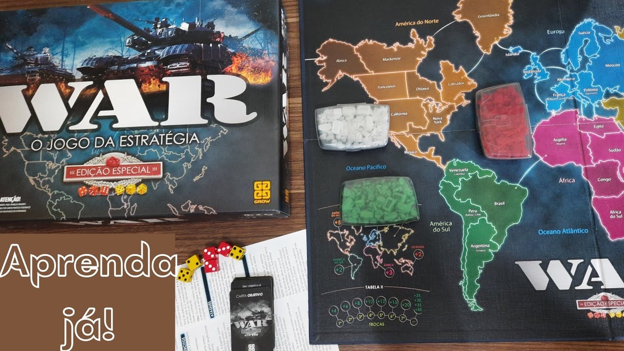 Como jogar War: edição especial | Natália de Jesus