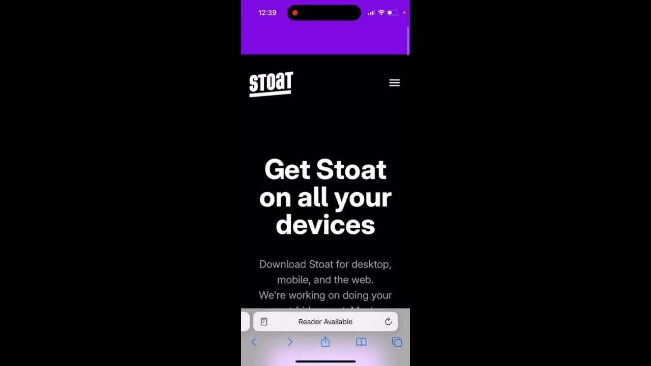 STOAT CHAT - WHAT IS IT