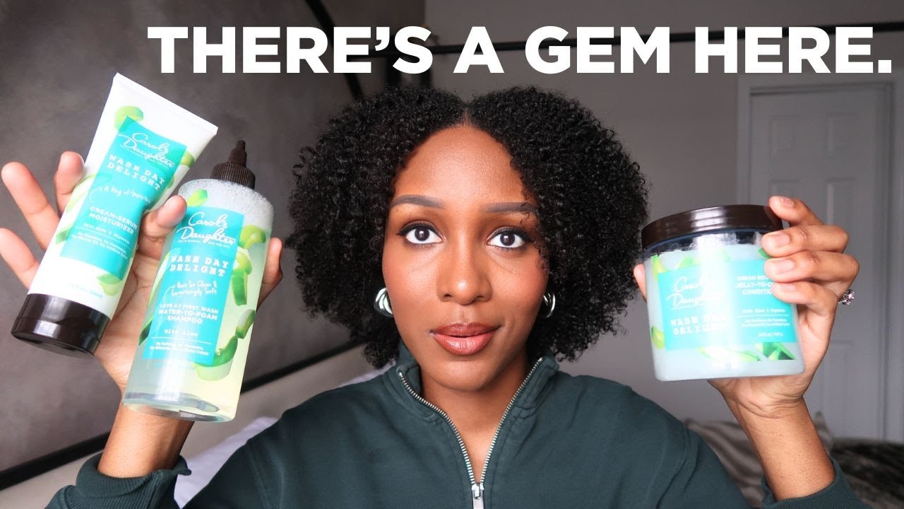 Trying the Carol's Daughter Wash Day Delight Line | Type 4 Coily, Fine Natural Hair