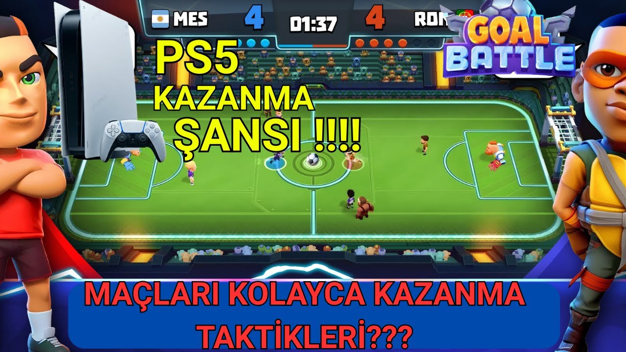 Goal Battle / (PS5 Ödülü Mü ???) Maç Kazanmak İçin TAKTİK!!! #goalbattle