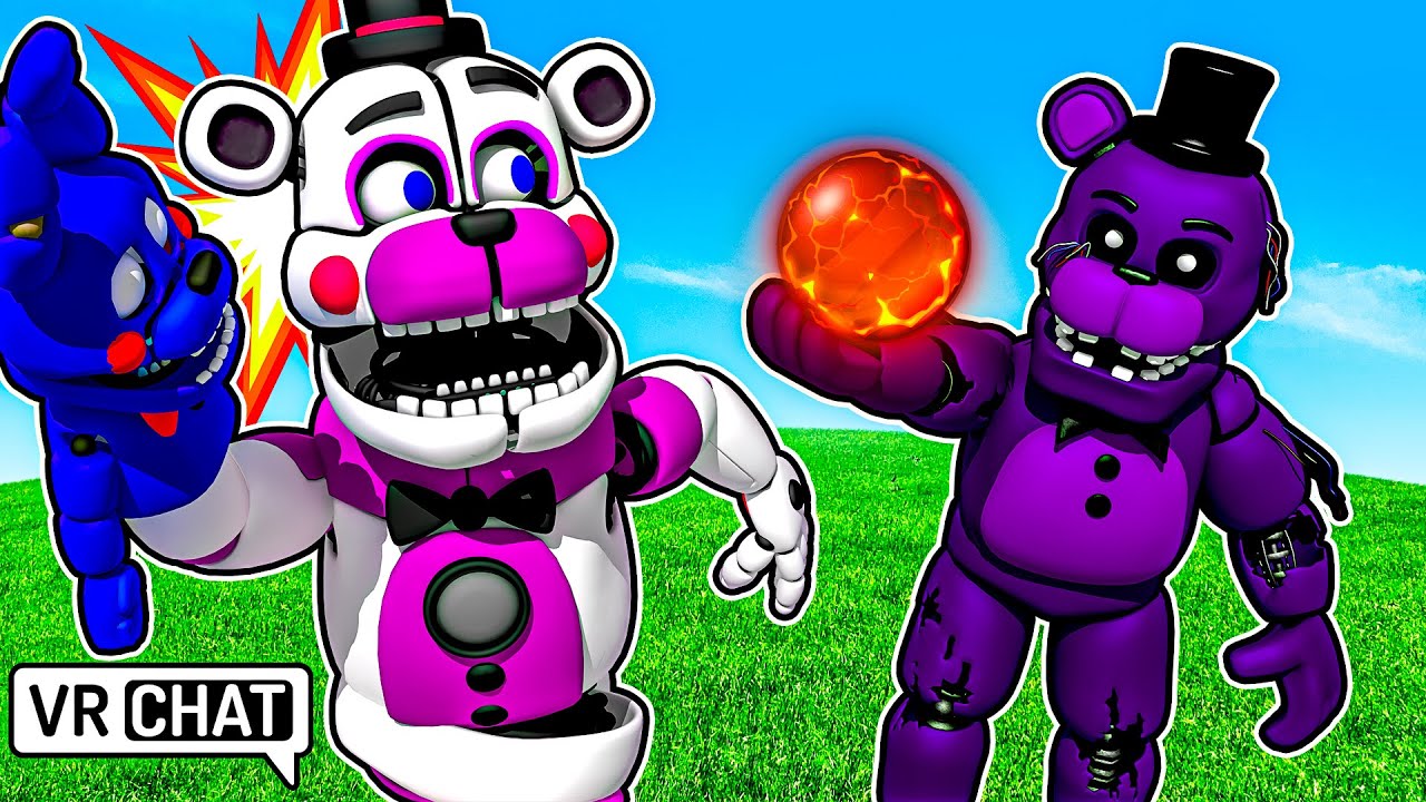 Funtime Freddy is in TROUBLE?! with Shadow Freddy in VRCHAT