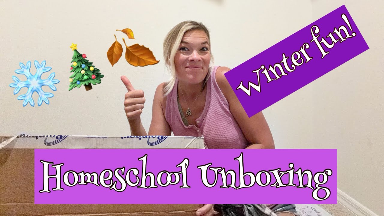 Rainbow resource unboxing// talking seasons and finding rhythms in homeschool 