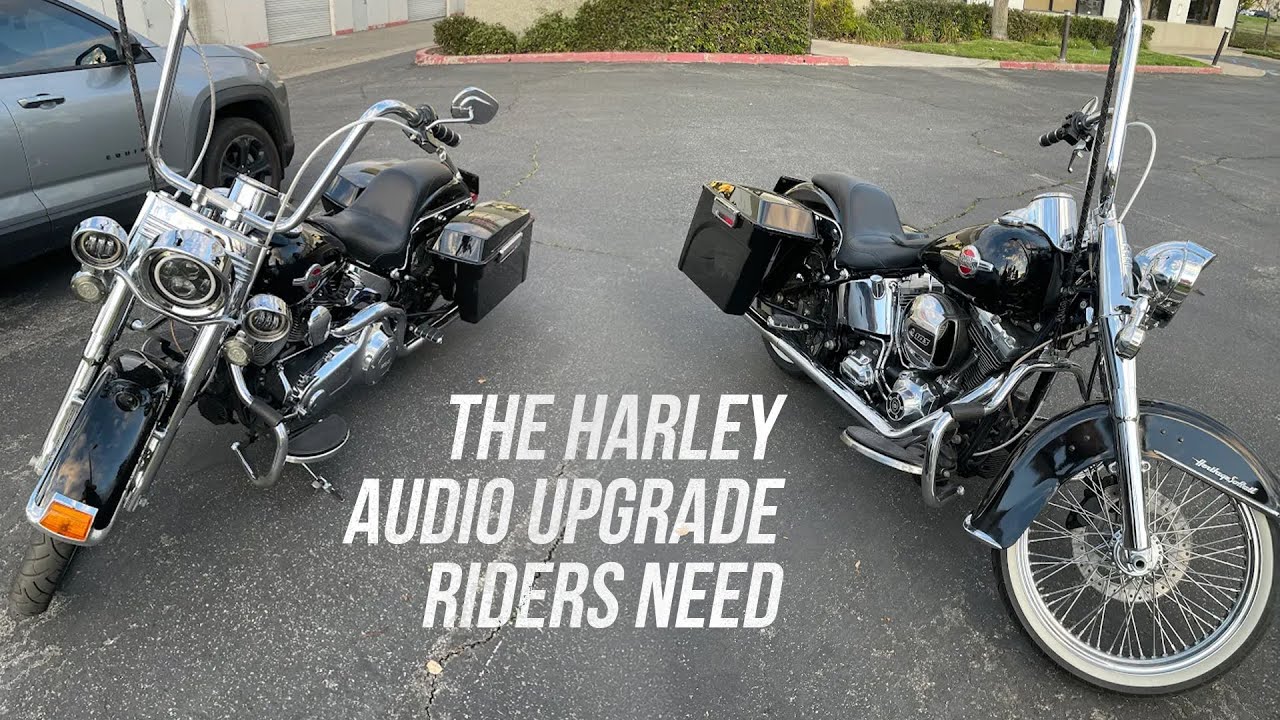 2017 Harley Softail Audio Upgrade | Musway MINI4S + Nemesis Audio 6x9s