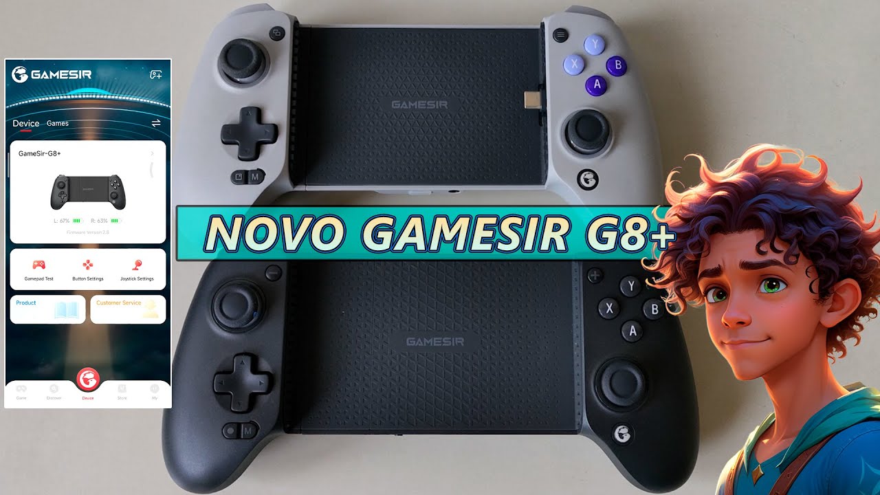 REVIEW DO GAMESIR G8 PLUS!!!! SERÁ QUE É BOM?