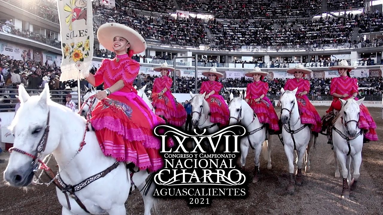 Escaramuza SOLES DEL DESIERTO Campeonas Nacionales - Congreso Aguascalientes 2021