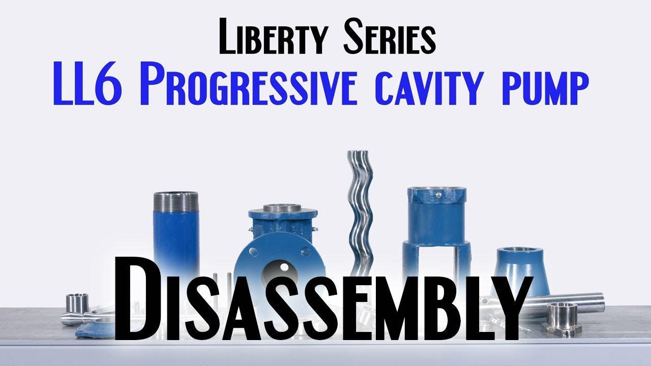 Liberty Series LL6 Progressive Cavity Pump Disassembly