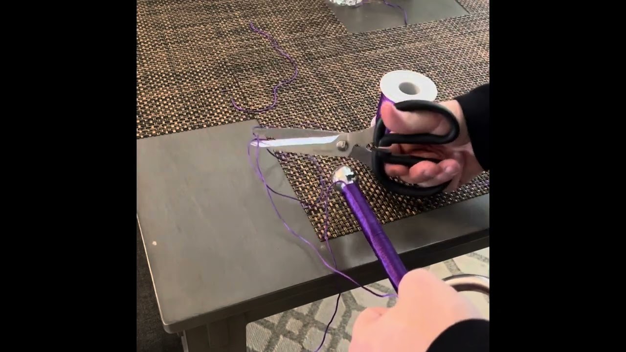 How to wrap a Sai Handle - No Glue Needed