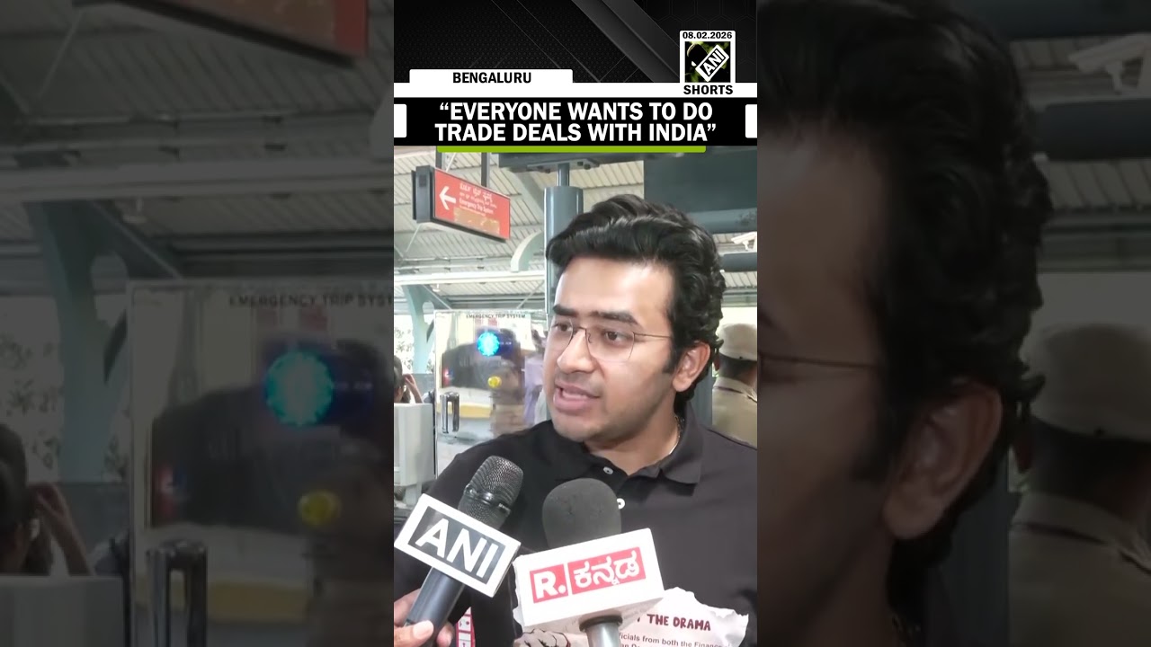 &laquo;Все хотят заключать торговые соглашения с Индией&raquo;, &mdash; заявил депутат от партии BJP Теджасви Сурья...