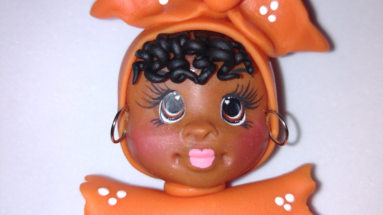Palenquera en Porcelanicron o porcelana fría .