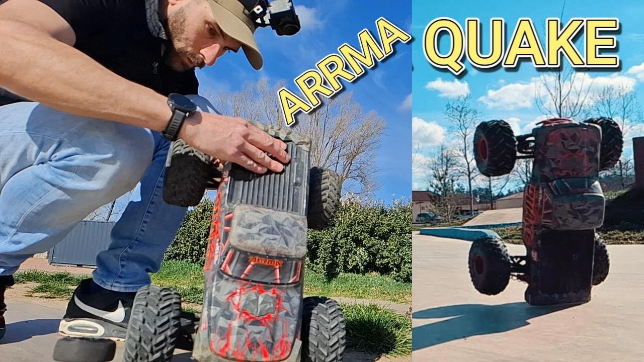 ARRMA QUAKE SKATE PARK LA FOLIE