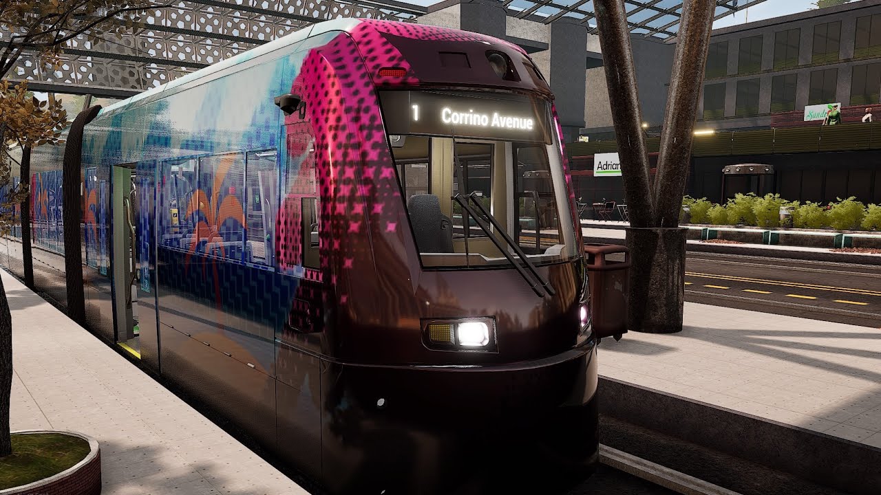 Bus simulator 21 Next Stop-route 1 Corrine Avenue-SAS T02