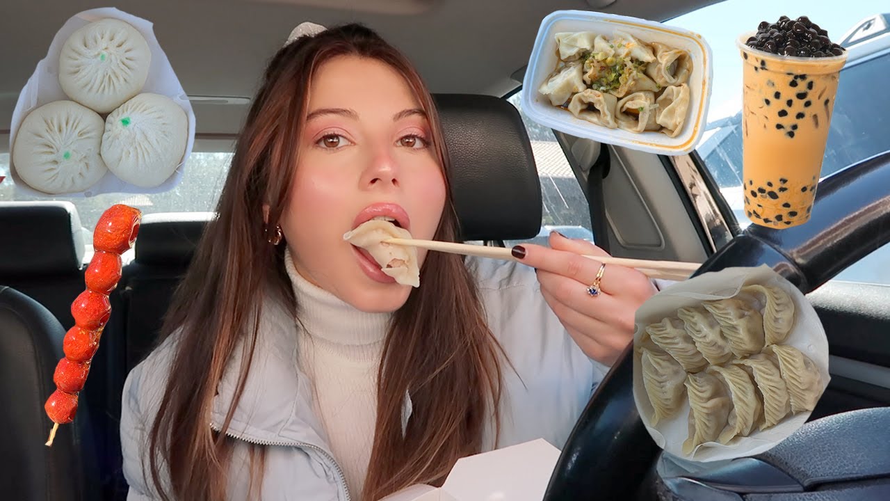 dumplings, buns, xio long bao/soup dumplings & boba mukbang!!! 🥟