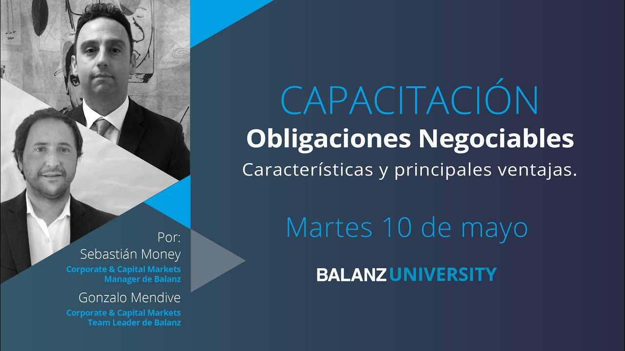 Capacitación Obligaciones Negociables.