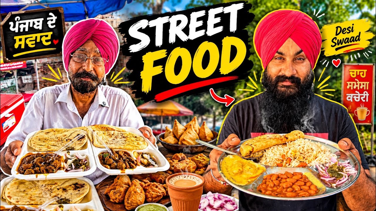 1st Time In Punjab 😍 24 Hours Exposing Indian Street Food | Punjab Street Food