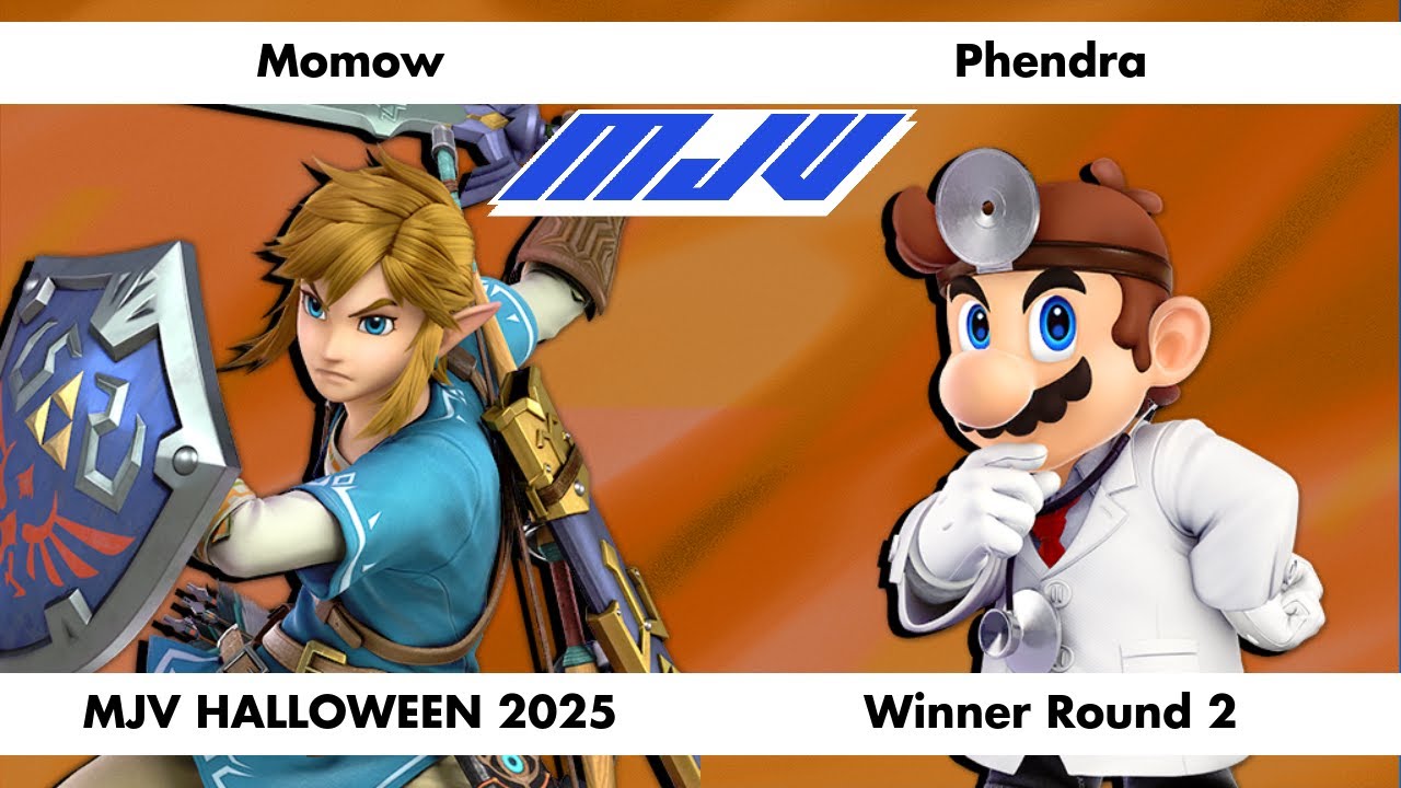 MJV HALLOWEEN 2025 - Momow (Link) Vs. Phendra (Dr Mario) - Winner Round 2