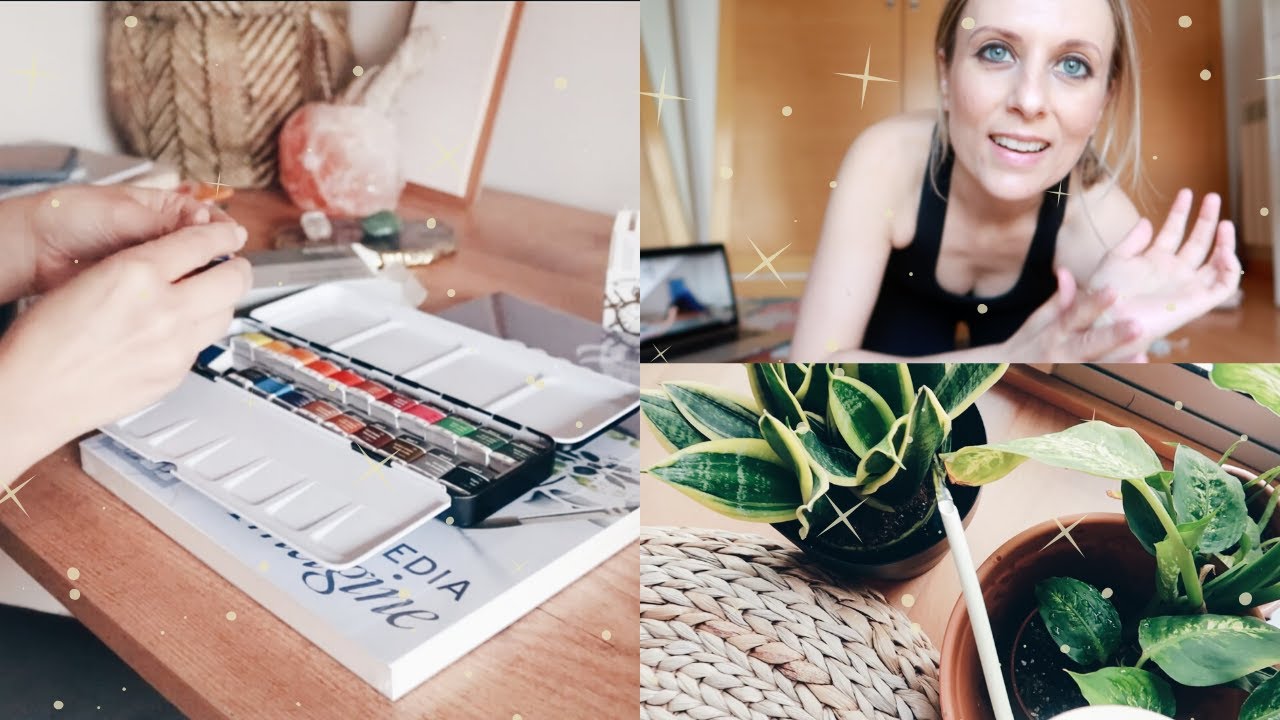 ✨Unos días en casa✨ receta, creatividad, yoga & meditación 🧘