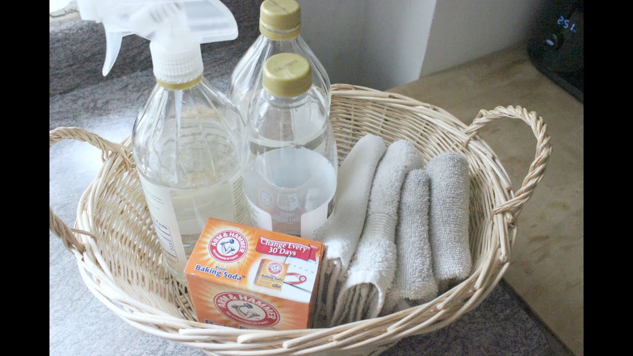 Minimal & Safe Cleaning Supplies