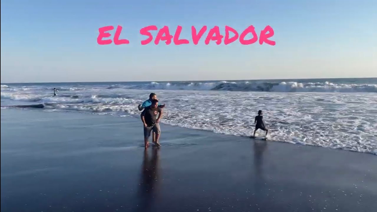 HERMOSA  PLAYA  DE EL  SALVADOR 