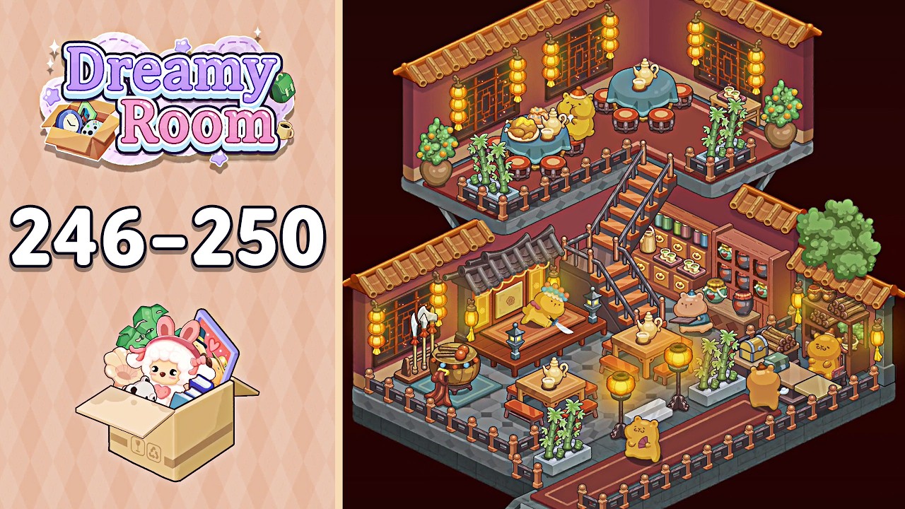 Dreamy Room Levels 246-250 | Every Puzzle Solved! 🎯