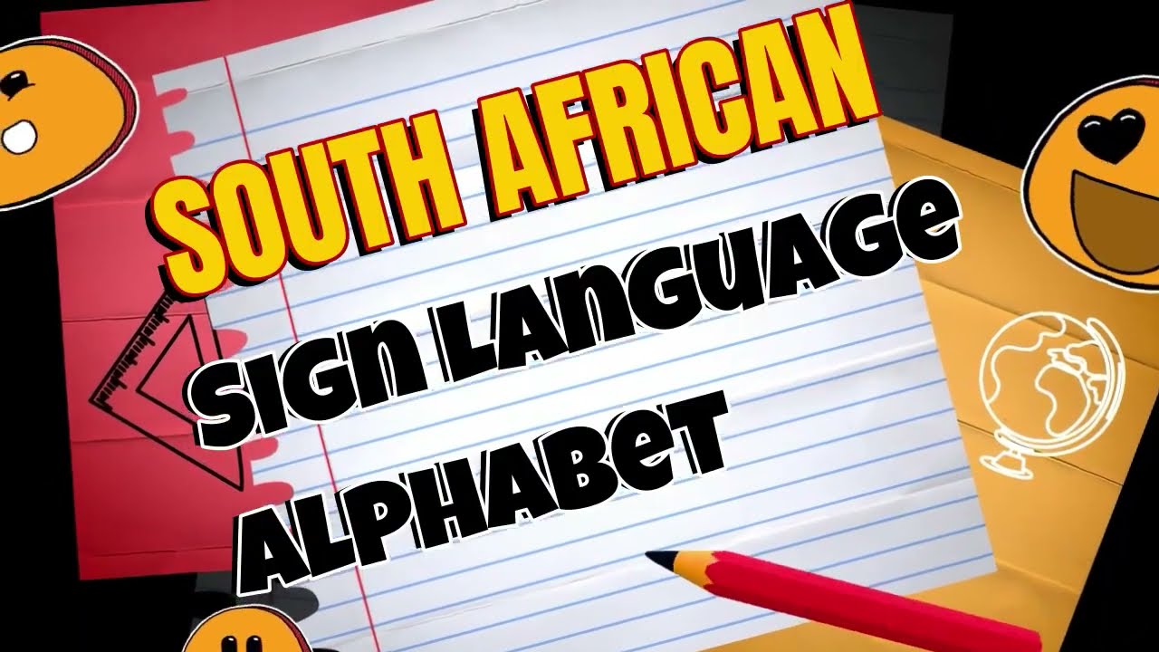 SOUTH AFRICAN SIGN LANGUAGE (SASL) ALPHABET (ABC) .