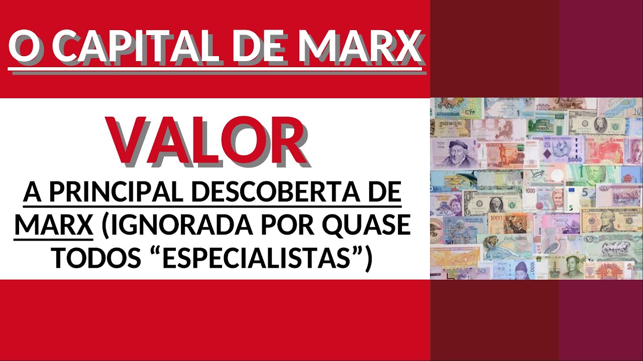 O VALOR | Qual foi de fato a descoberta de Marx VID #13