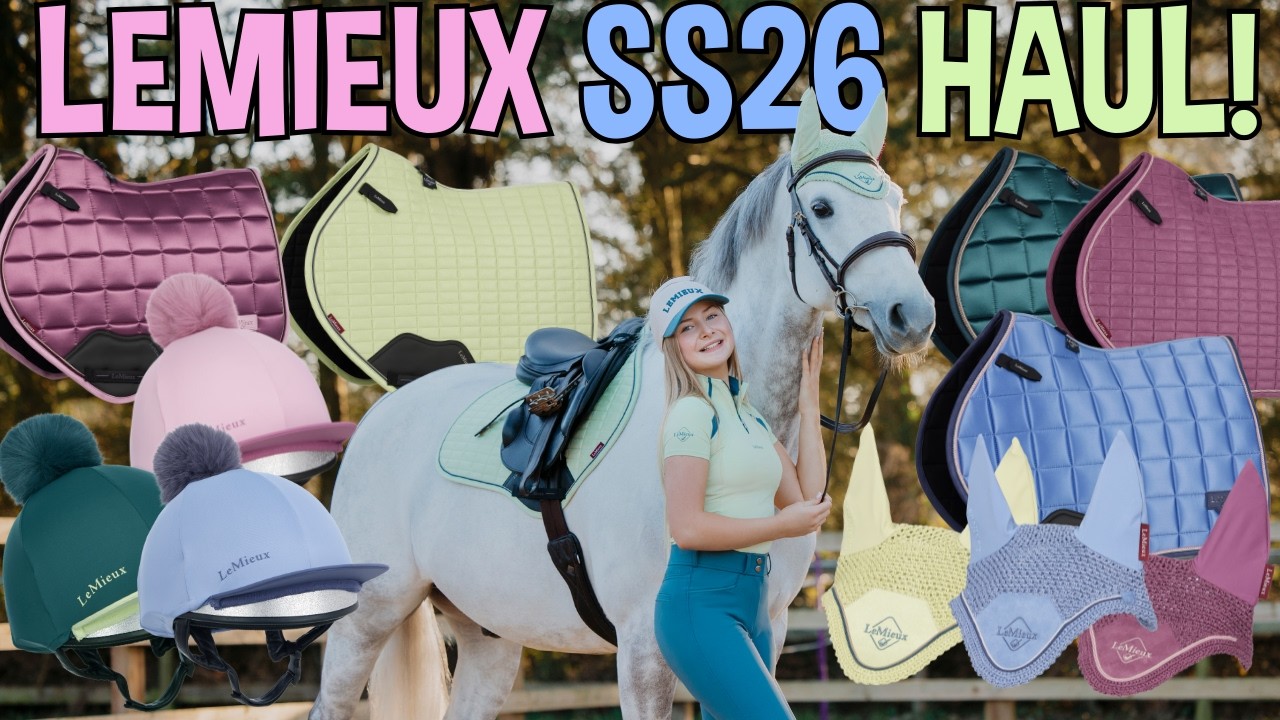 The BRAND NEW LeMieux colours! Unbox & Try on Haul!!