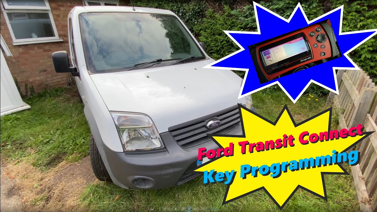 Ford Transit Connect Key programming Snap On Solus pro