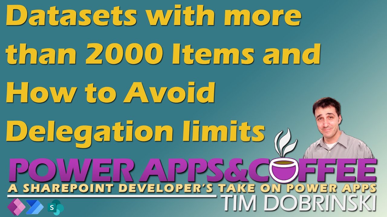 Datasets with more than 2000 Items and How to avoid Delegation limits
