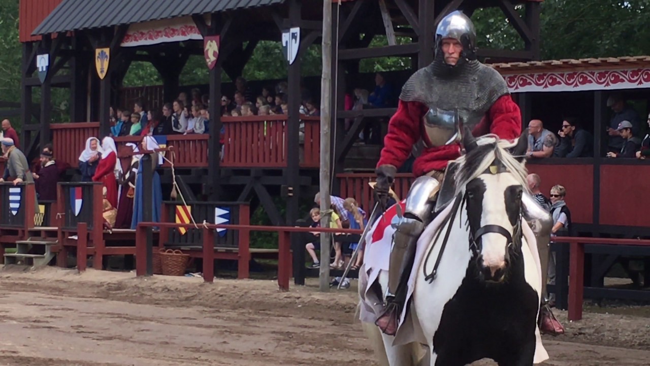 Middelaldercentret. 4K Knight Joust