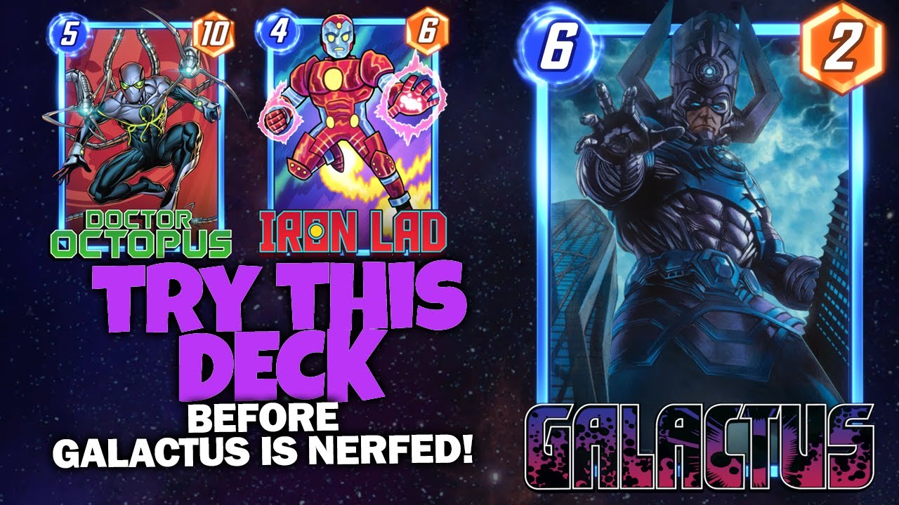 Iron Lad LEVELS UP Galactus | Best Marvel Snap Decks