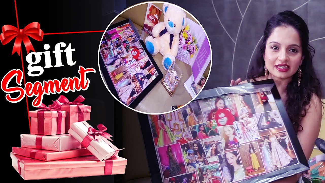 EXCLUSIVE! Giaa Manek Unwraps Fan Gifts With GlitzVision |