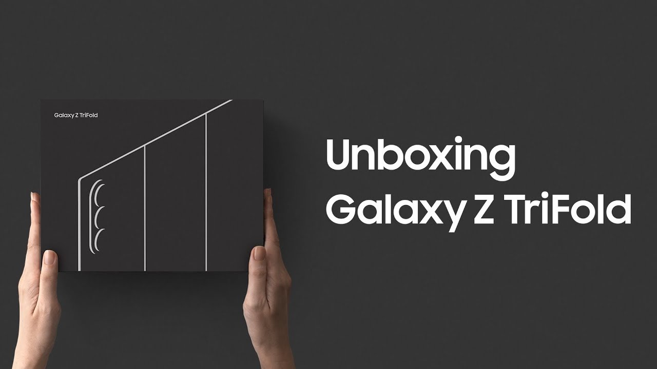 【Galaxy Z TriFold｜ Galaxy 首款旗艦三摺疊✨搶先開箱】