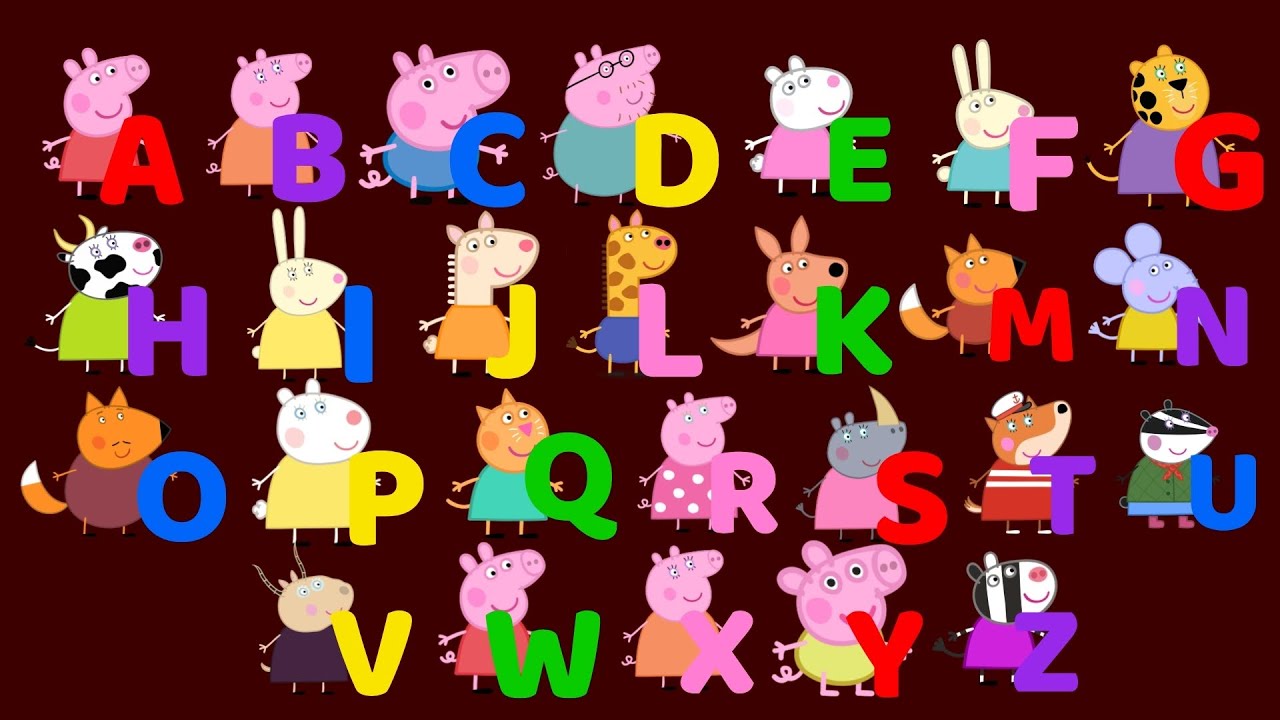 Песенка ABC Phonics: звуки двух букв со Свинкой Пеппой | Песенка ABC Phonics для детей | Детские ...