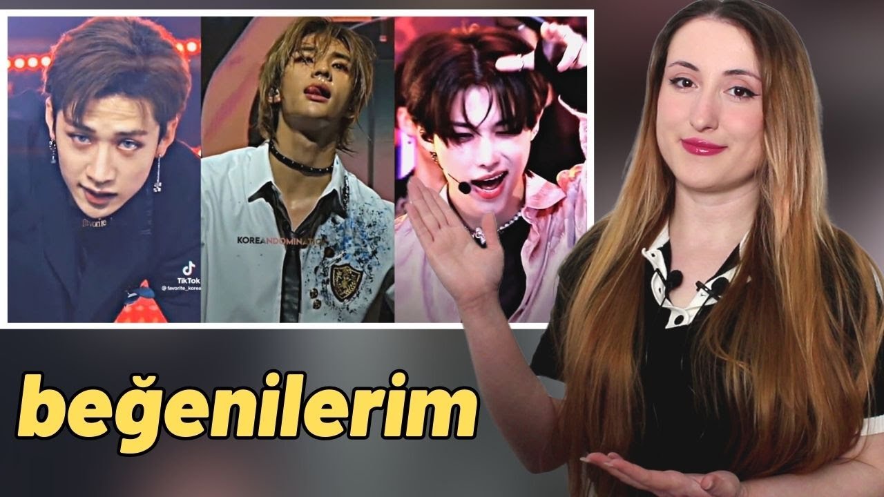 -2- Beğendiğim KPOP TikTok Videoları (evet çoğu Stray Kids 😅) | KPOP TEPKİ | KPOP REACTION