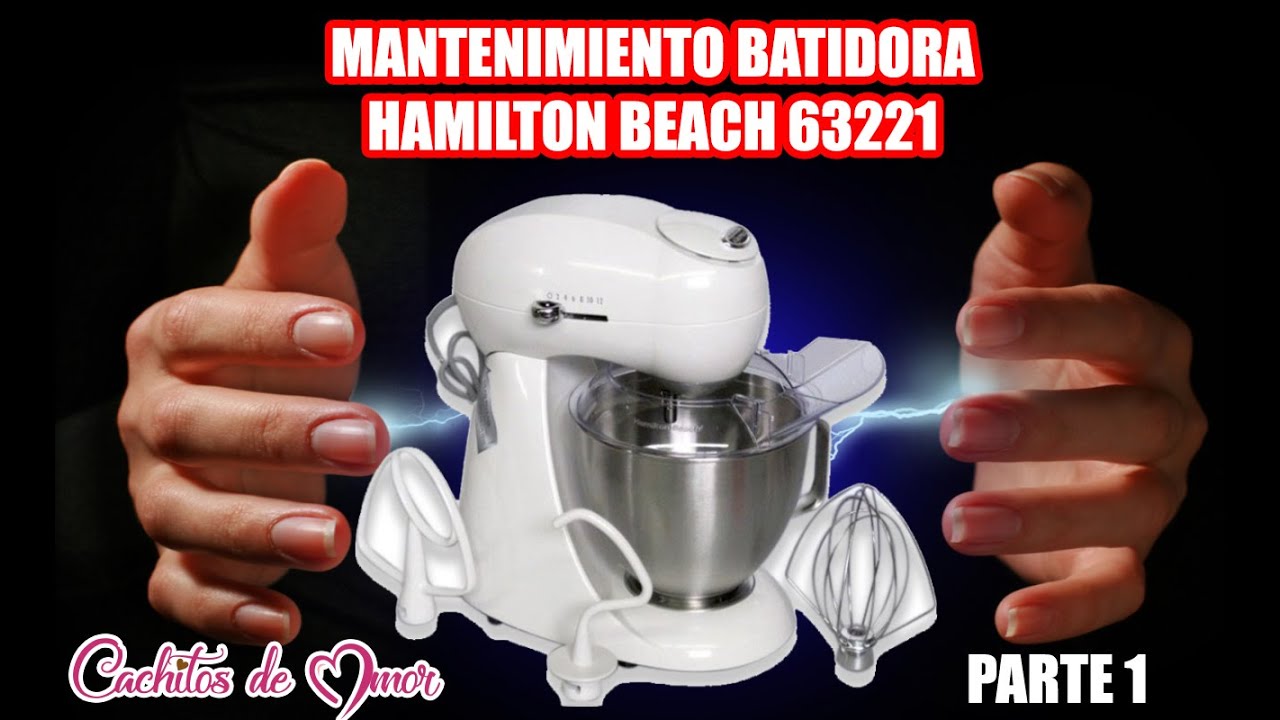 Mantenimiento a batidora hamilton beach 63221 parte 1