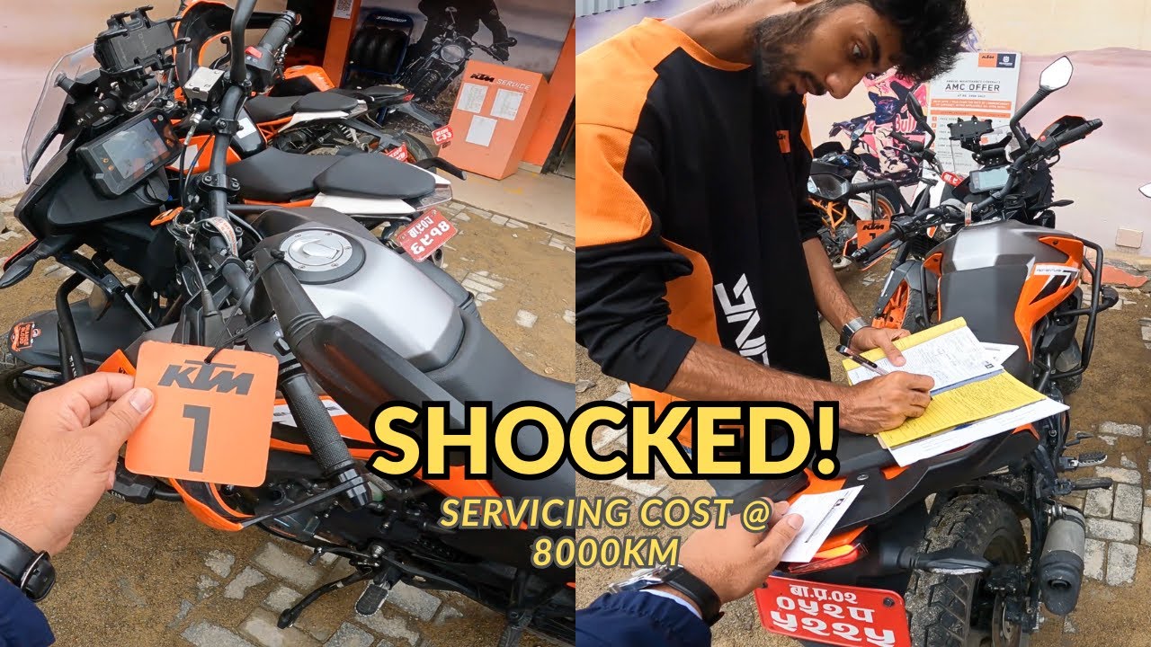 KTM ADVENTURE SERVICING COST | NEPAL 2025 | IS IT TOO EXPENSIVE ?