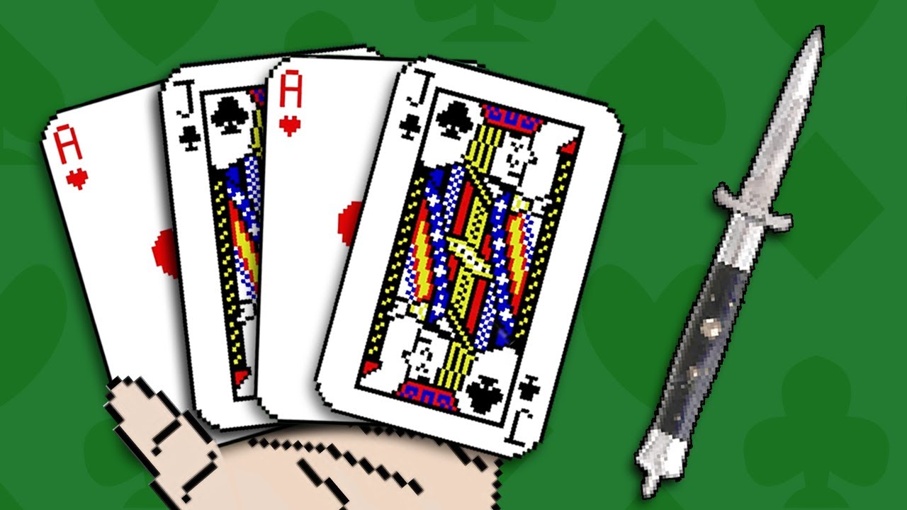 Blackjack, But You Can Stab Your Opponents