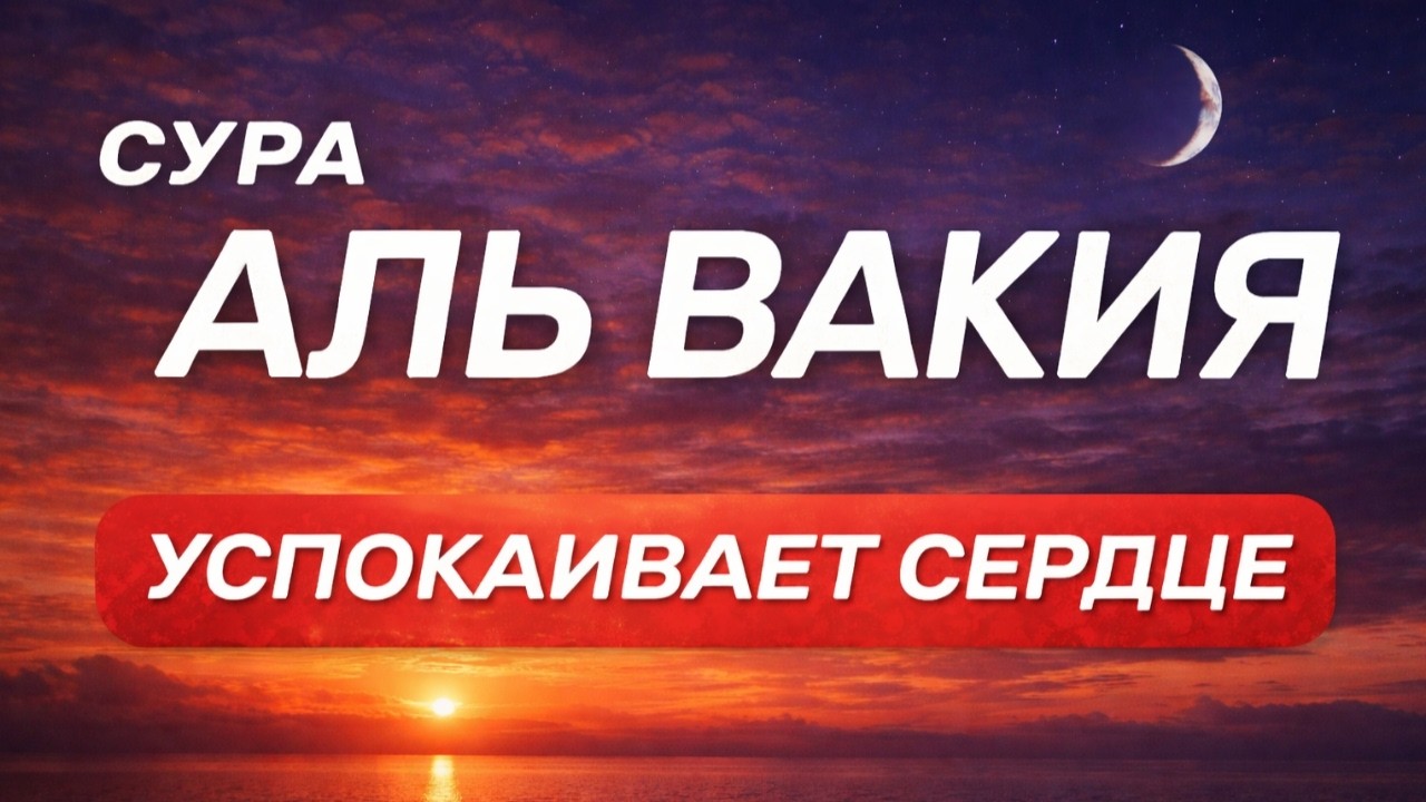 Сура Аль Вакиа, Очень Красивое Чтение Корана  Voqea Surasi, Surah Al Waqi'a,  سورة الواقعة