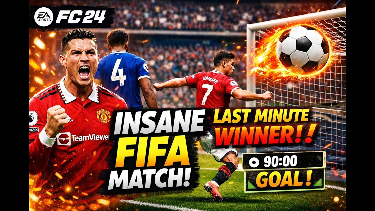⚽🔥 INSANE FIFA MATCH | Last Minute Winner 😱