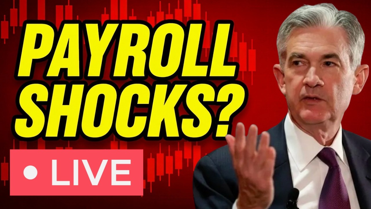 🔴BREAKING: CRITICAL NFP JOB REPORT 8:30AM! LIVE NONFARM PAYROLL JOBS & LABOR