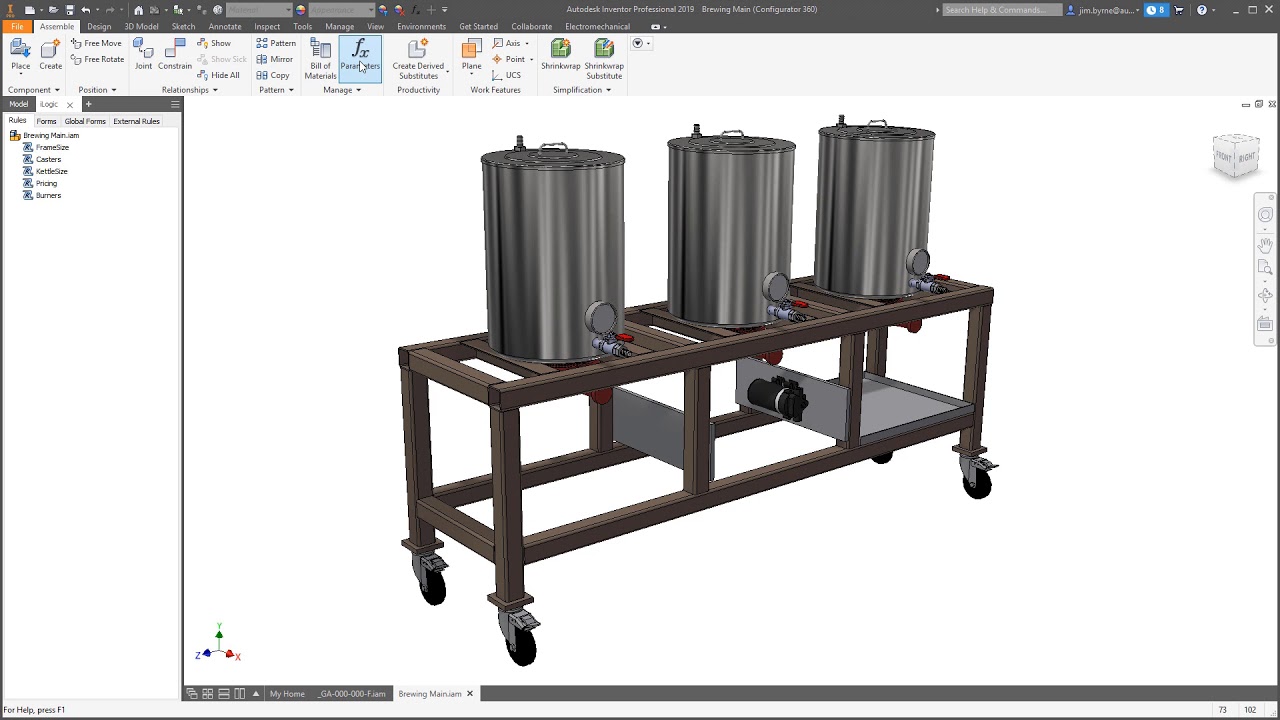 Inventor 2019 What's New: iLogic Enhancements