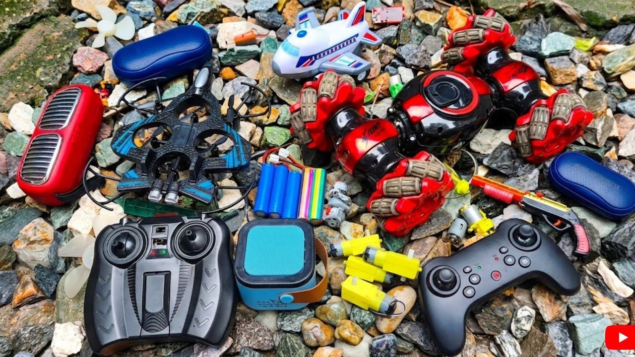 Open Old Scrap Toys and Electronics | Fix Bluetooth Speaker