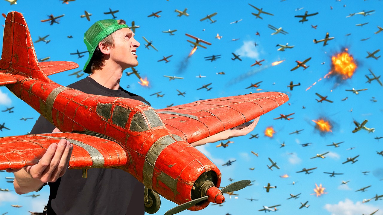 I Built a Giant RC Plane for the World’s Largest RC Battle