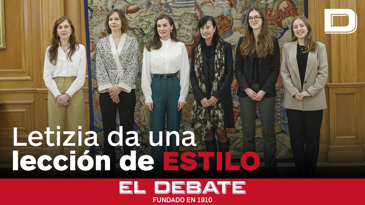 La Reina Letizia da otra lección de estilo en su último acto