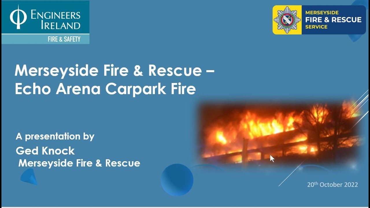 Merseyside Fire & Rescue - Echo Arena Carpark Fire