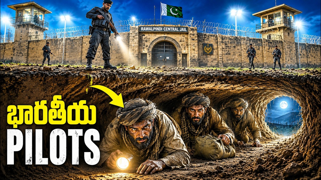 How 3 Indian Airforce Pilots Escaped from Pakistani Jail | దిమ్మ తిరిగే ఎస్కేప్