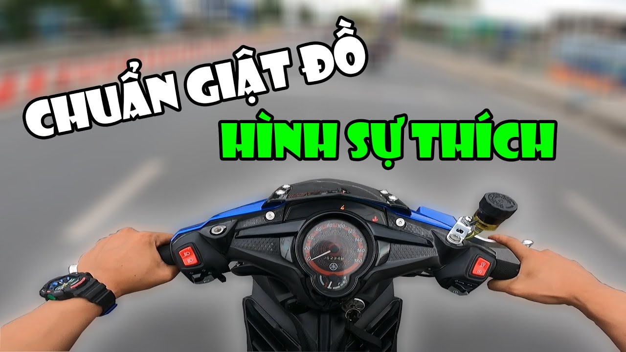 TOANBLACK- BÀI NÀY CHUẨN GIẬT ĐỒ NÈ HÌNH SỰ THÍCH LẮM EXCITER LC 57ZZ | VLOG