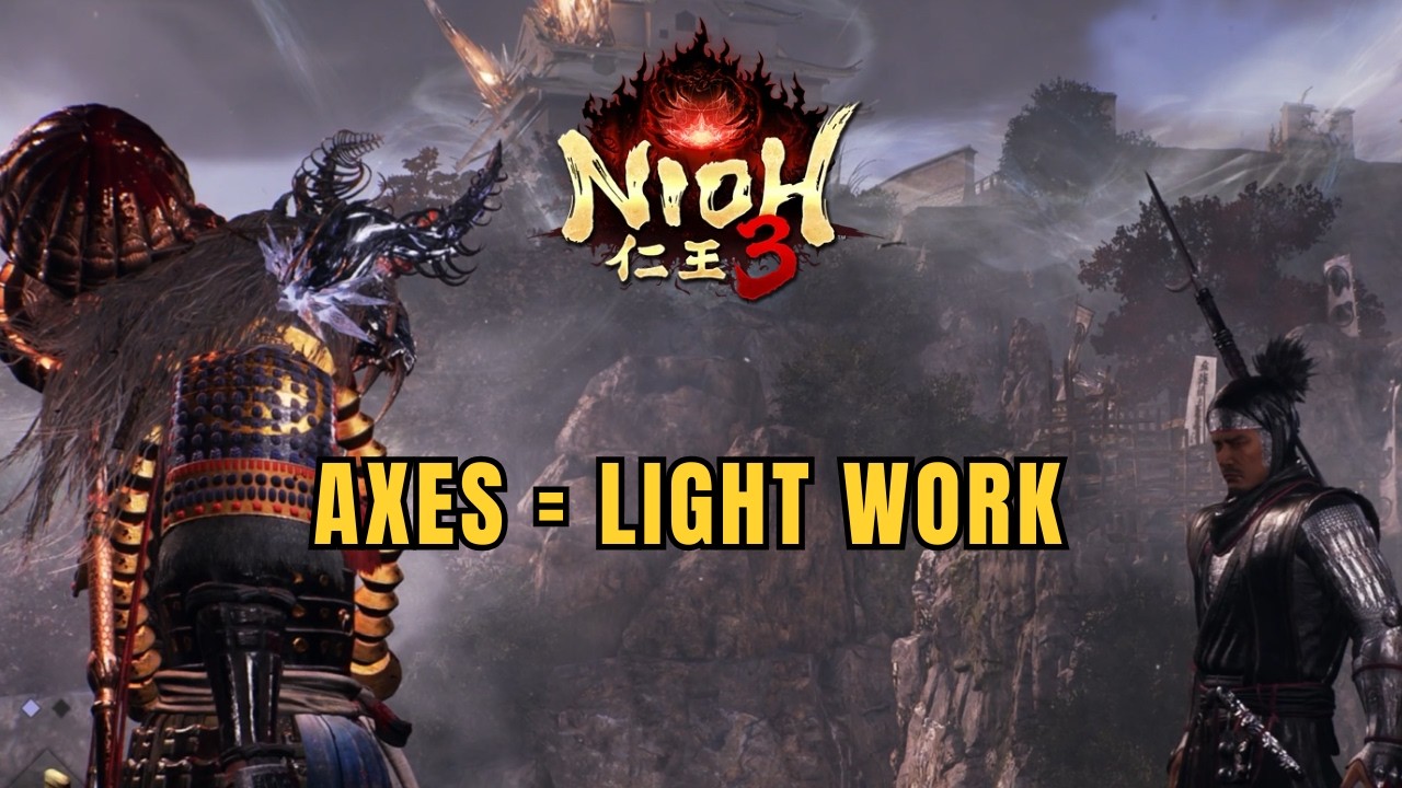 Axes Are Secretly Overpowered in Nioh | Nioh 3