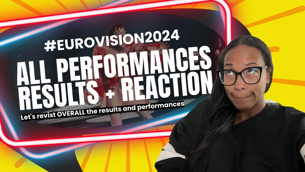 REACTION: Official Results #Eurovision2024, Revisit and Recap
