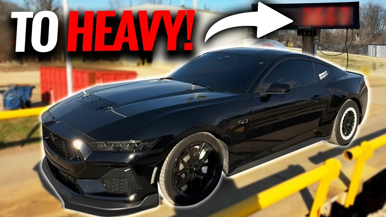 Я этого не ожидал&hellip; Объявлен вес Mustang GT 2024 года!!